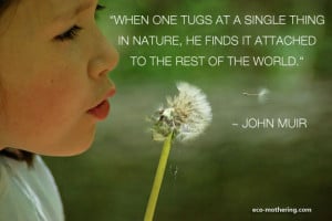Environmental Quote | Eco-Mothering.com