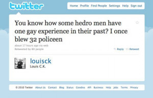 Louis CK Tweet