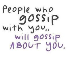 Quotes About People Who Gossip 