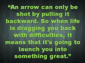 Life is like an arrow