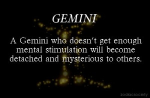 If you know a Gemini, and they seem snobby... it's probably that you ...