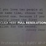 depp, love best, quotes, cool, sayings, deep, love, hard best, quotes ...