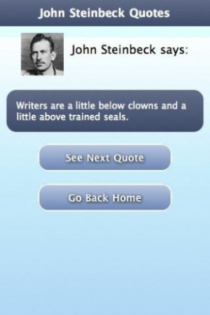 Mar 12, 2012. Now comes John Steinbeck — Pulitzer. Prize winner ...