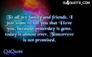 Inspiration Quote, Quote about Love | I just want to tell you that..