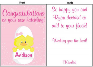 Baby Card Quotes...