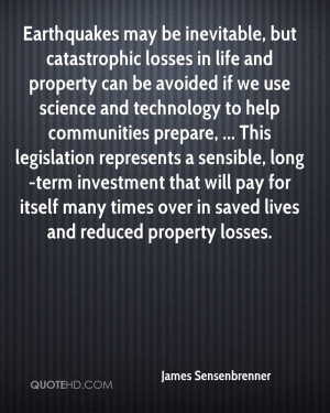 Earthquakes may be inevitable, but catastrophic losses in life and ...
