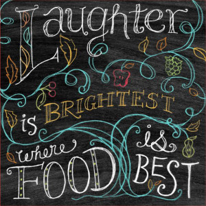 ... PDF-Chalkboard Art-Laughter is Brightest-10x10 Motivational Quote
