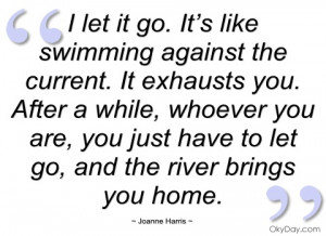 let it go joanne harris