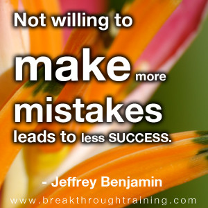mistakes lead to success