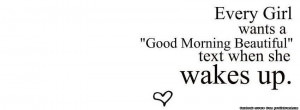 Good Morning Text facebook timeline cover, girly, heart, love, quote ...