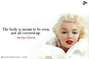 Marilyn Monroe Quotes Body Image Marilyn monroe