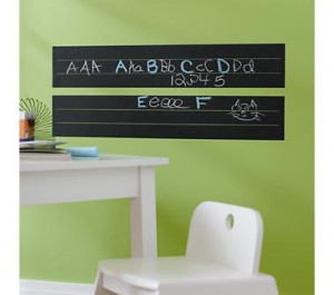Kids' Wall Decals: Writing Chalkboard Decal! Use for quotes