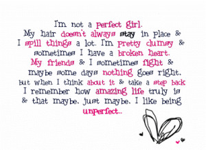 Imperfect & Proud of It!