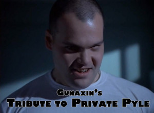 Tribute to Full Metal Jacket’s Private Pyle