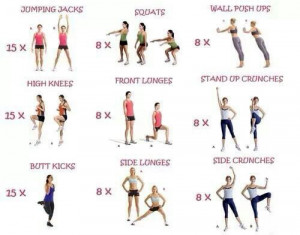 Simple Work Out, Mornings Workout For Beginners, Easy Mornings Workout ...