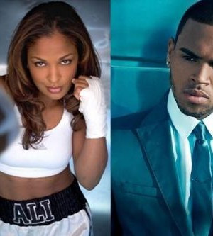 ... Ali’s Daughter Says She Would Beat Chris Brown In A Boxing Ring