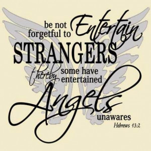 Remember Angel means messenger in Hebrew