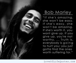 Bob Marley quote on the perfect woman - http://www.loveoflifequotes ...