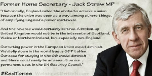 Quoted for truth - Jack Straw