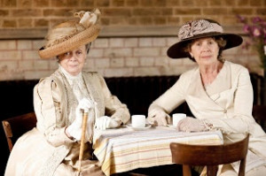 Violet Crawley, Dowager Countess of Grantham and Mrs. Isobel Crawley ...