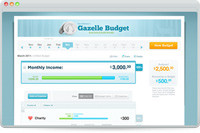 ... taking control of your money with the online Gazelle Budget tool