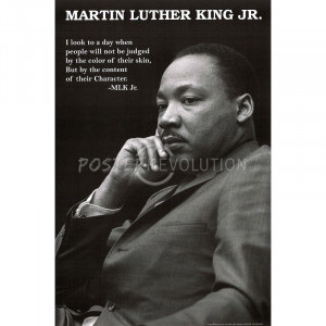 Martin Luther King Jr. (Character Quote) Art Poster Print - 24x36