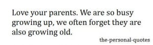 love parents relatable growing up growing old