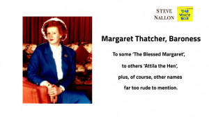 Margaret Thatcher Quotes On Character Margaret thatcher