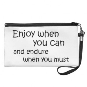 Inspirational quotes gifts wristlet purse gift