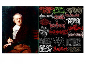 Death Metal Lyric or William Blake Quote?