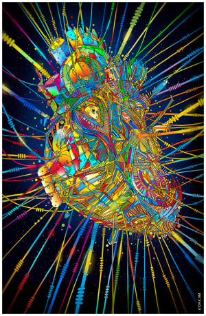 Enjoy the showcase of amazing psychedelic vivid and trippy art by ...