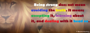Being Strong Facebook Cover Allfbcovers