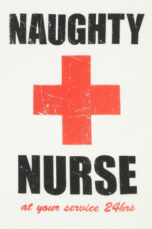 Corner Shop Naughty Nurse Tee