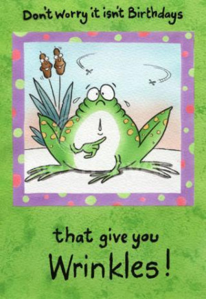 Frog Birthday Card Next Day