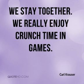 crunch time quotes