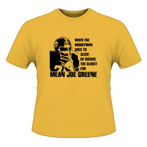Mean' Joe Greene Boogey Man Football T Shirt