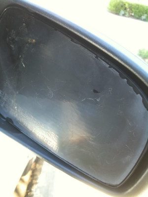 Side view mirror adhesives / replacement