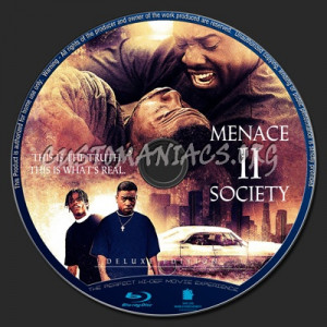 Menace II Society Custom Blu Ray Disc Label