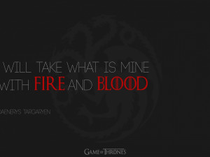 Game of Thrones Quote Wallpaper