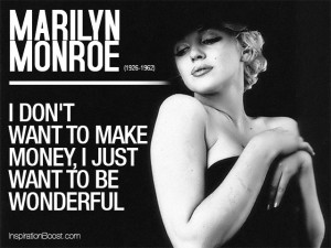 Marilyn Monroe Wonderful Quotes