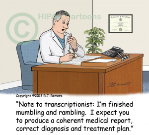 the hard working medical transcriptionists out there here is a medical ...