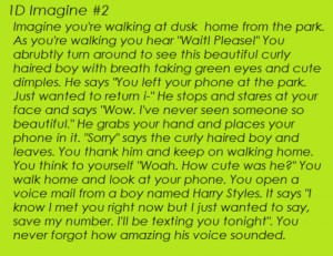 Harry Styles Imagines Dirty Long Stories