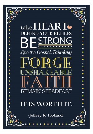 LDS Visiting Teaching Quotes