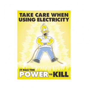Electricity Safety Posters