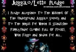 juggalo and lette pledge
