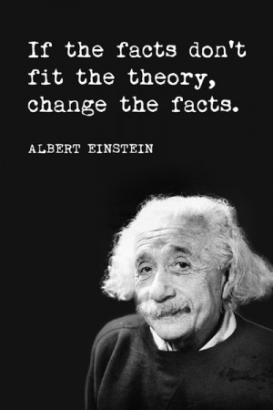 ... Fit The Theory (Albert Einstein Quote), motivational classroom poster