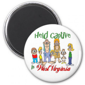 Held Captive in West Virginia Magnets