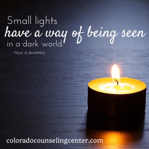 Small Lights Quote - Colorado Counseling Center
