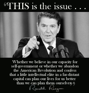 Reagan and self-government