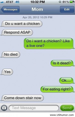 My funny mom in conversation US Humor - Funny pictures, Quotes, Pics ...